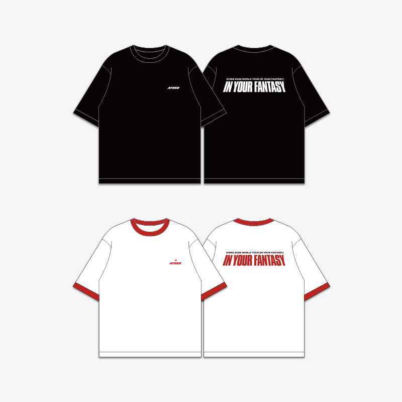 ATEEZ ソウルコン　IN YOUR FANTASY Tシャツ 韓国限定　新品 ATEEZ ソウルコン IN YOUR FANTASY Tシャツ 韓国限定 新品